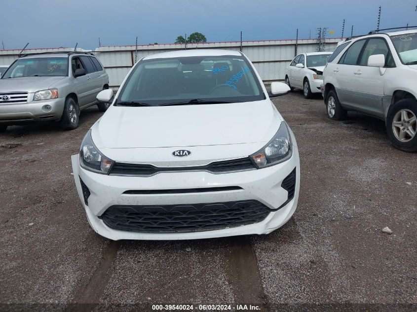 2021 Kia Rio Lx VIN: 3KPA24AD0ME382129 Lot: 39540024