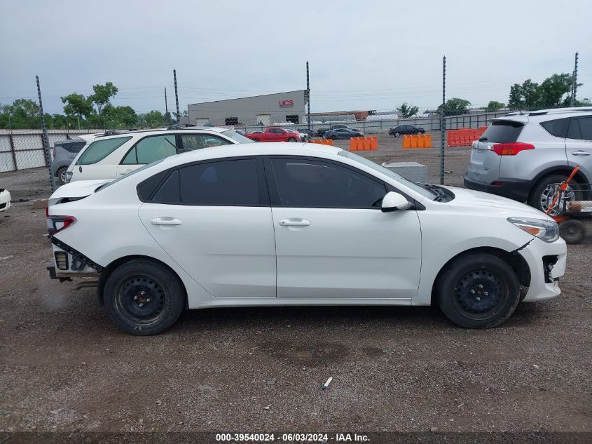 2021 Kia Rio Lx VIN: 3KPA24AD0ME382129 Lot: 39540024