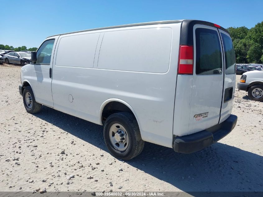 2013 Chevrolet Express 2500 Work Van VIN: 1GCWGFBAXD1107829 Lot: 39540032