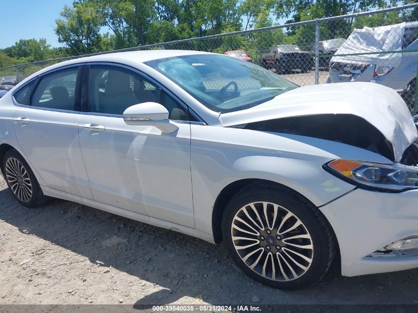 2018 Ford Fusion Titanium VIN: 3FA6P0D93JR205608 Lot: 39540035