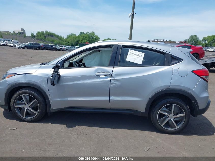 2022 Honda Hr-V Awd Ex VIN: 3CZRU6H51NM730643 Lot: 39540044