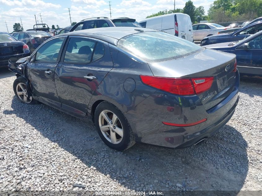 2015 Kia Optima Lx VIN: KNAGM4A74F5623555 Lot: 39540048