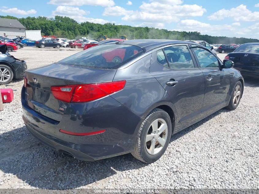 2015 Kia Optima Lx VIN: KNAGM4A74F5623555 Lot: 39540048