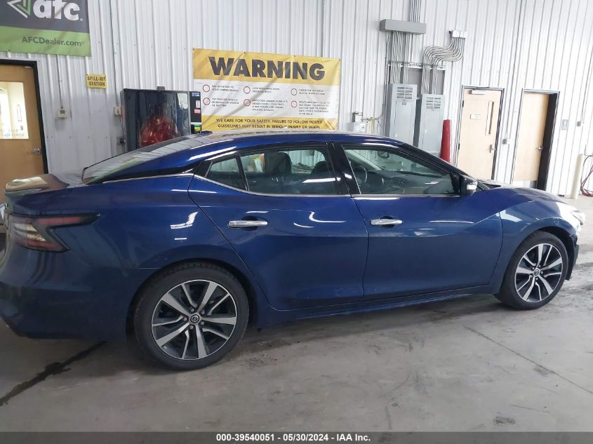 2022 Nissan Maxima Sv Xtronic Cvt VIN: 1N4AA6CV5NC503546 Lot: 39540051