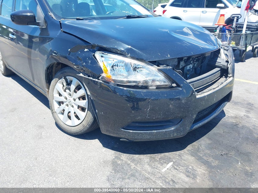 2014 Nissan Sentra Sv VIN: 3N1AB7AP9EY338127 Lot: 39540060