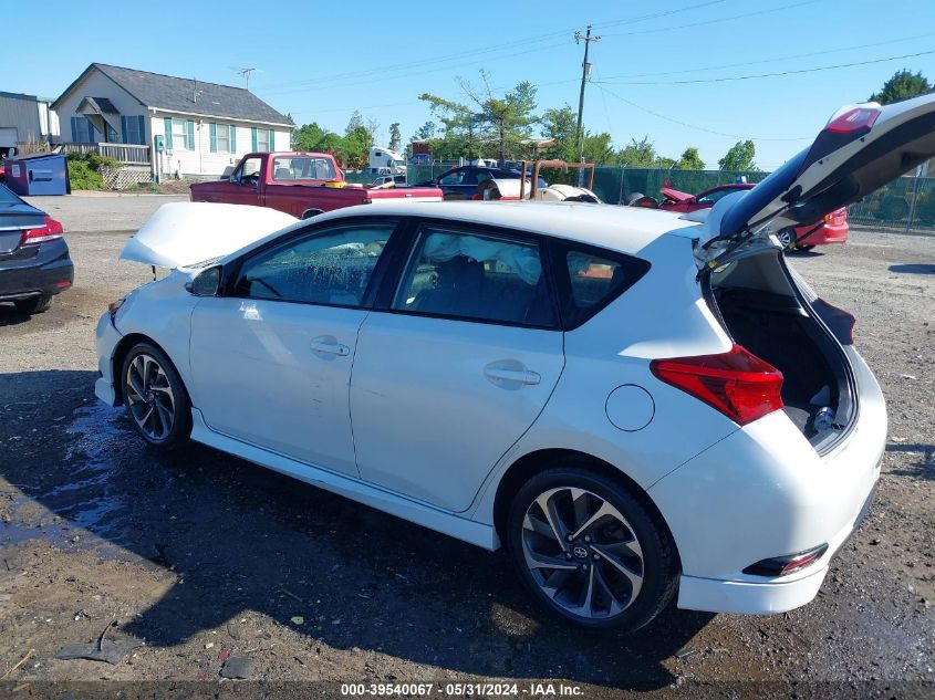 2016 Scion Im VIN: JTNKARJE2GJ504196 Lot: 39540067