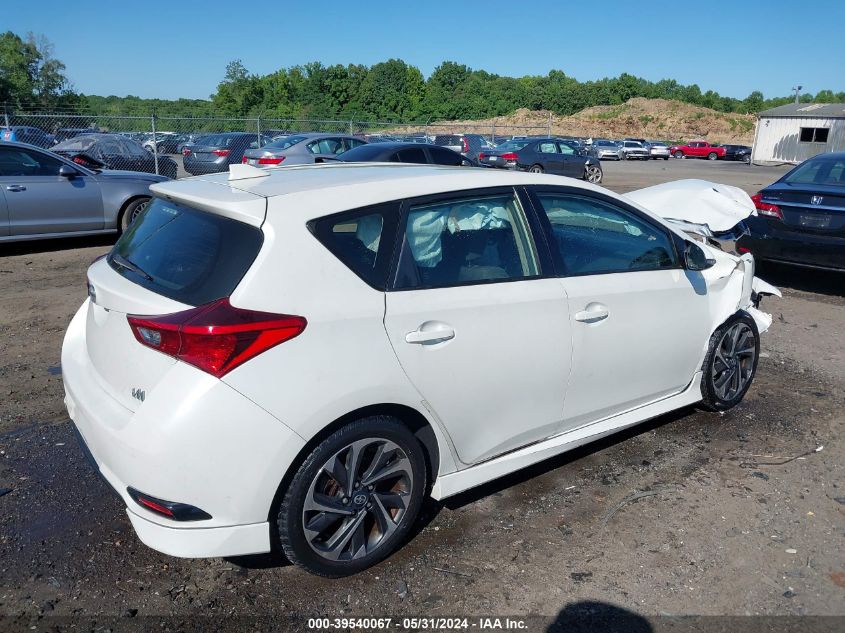 2016 Scion Im VIN: JTNKARJE2GJ504196 Lot: 39540067