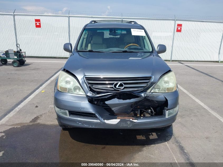 2004 Lexus Gx 470 VIN: JTJBT20X940049970 Lot: 39540080