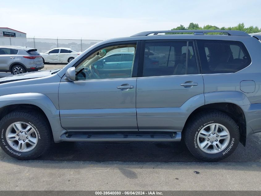 2004 Lexus Gx 470 VIN: JTJBT20X940049970 Lot: 39540080