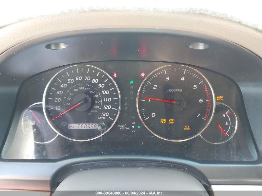 2004 Lexus Gx 470 VIN: JTJBT20X940049970 Lot: 39540080