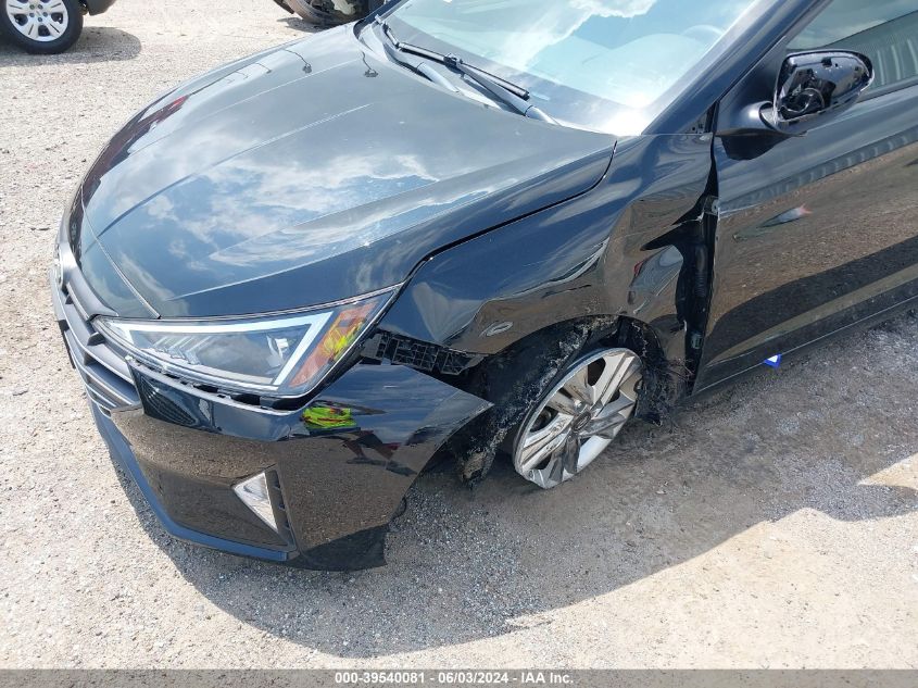 2019 Hyundai Elantra Sel VIN: 5NPD84LF4KH473875 Lot: 39540081