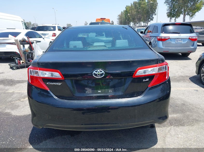 2012 Toyota Camry Le VIN: 4T4BF1FK5CR195856 Lot: 39540090