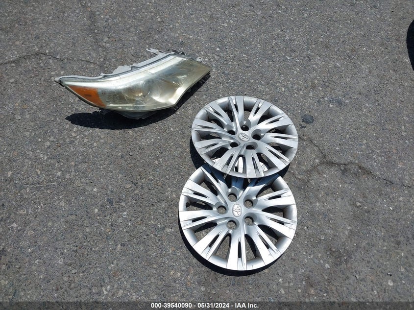 2012 Toyota Camry Le VIN: 4T4BF1FK5CR195856 Lot: 39540090