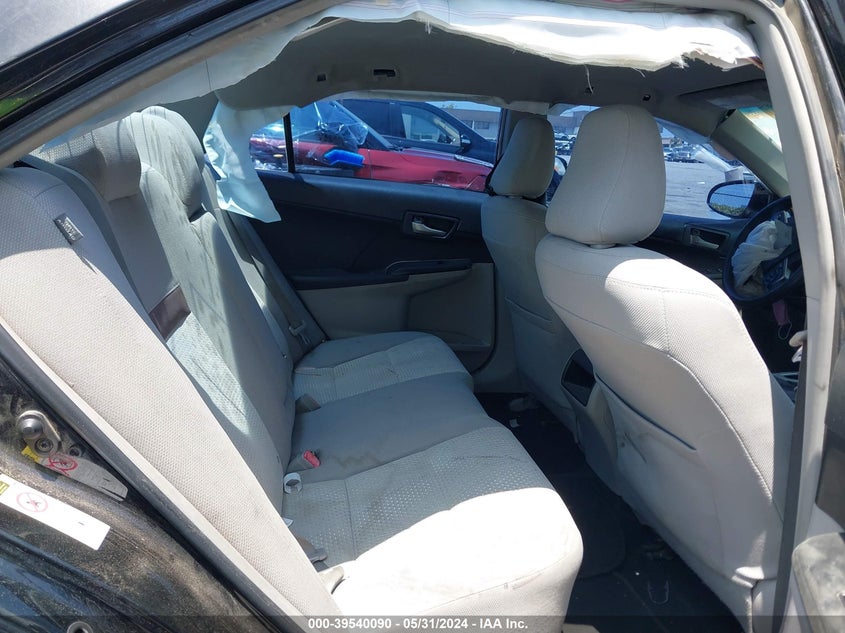 2012 Toyota Camry Le VIN: 4T4BF1FK5CR195856 Lot: 39540090