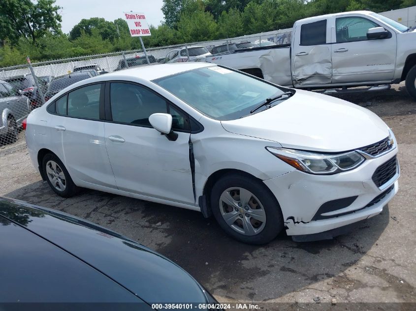 2017 Chevrolet Cruze Ls Auto VIN: 3G1BC5SM2HS521926 Lot: 39540101