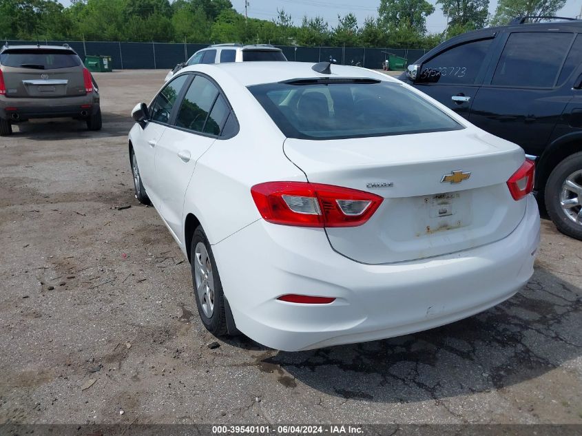 2017 CHEVROLET CRUZE LS AUTO - 3G1BC5SM2HS521926