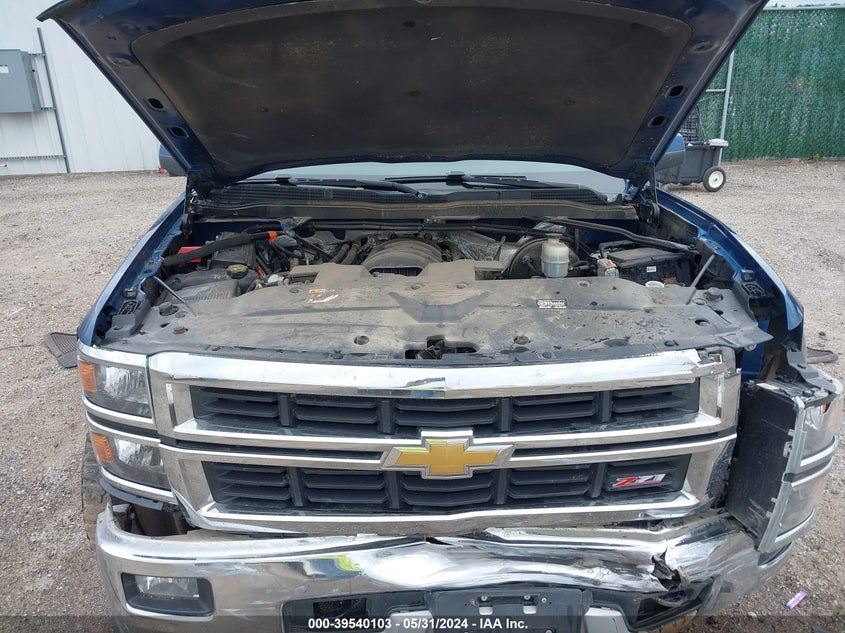 2015 Chevrolet Silverado 1500 2Lt VIN: 3GCUKREC7FG172503 Lot: 39540103