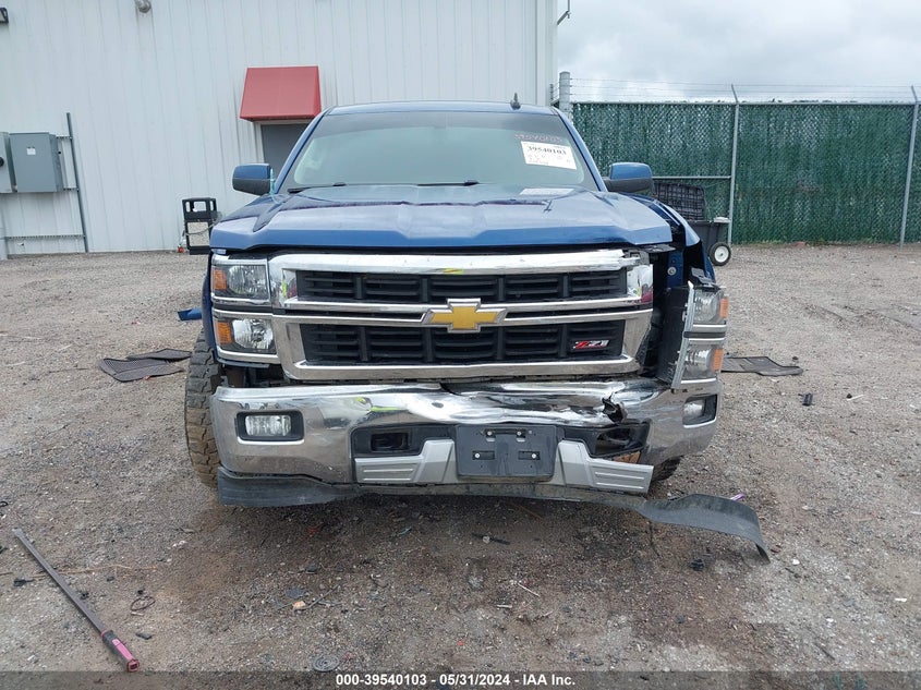 2015 Chevrolet Silverado 1500 2Lt VIN: 3GCUKREC7FG172503 Lot: 39540103