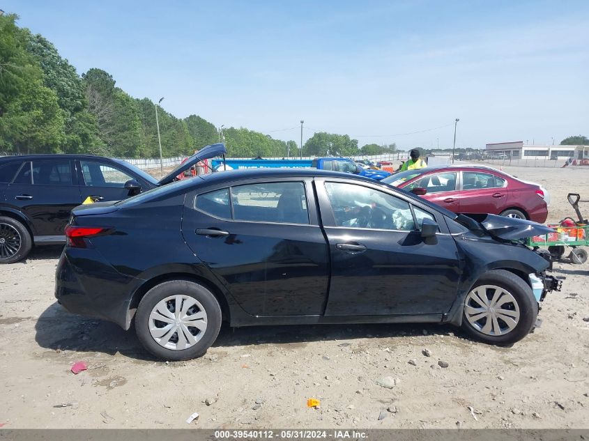 2023 Nissan Versa 1.6 S Xtronic Cvt VIN: 3N1CN8DV2PL861408 Lot: 39540112