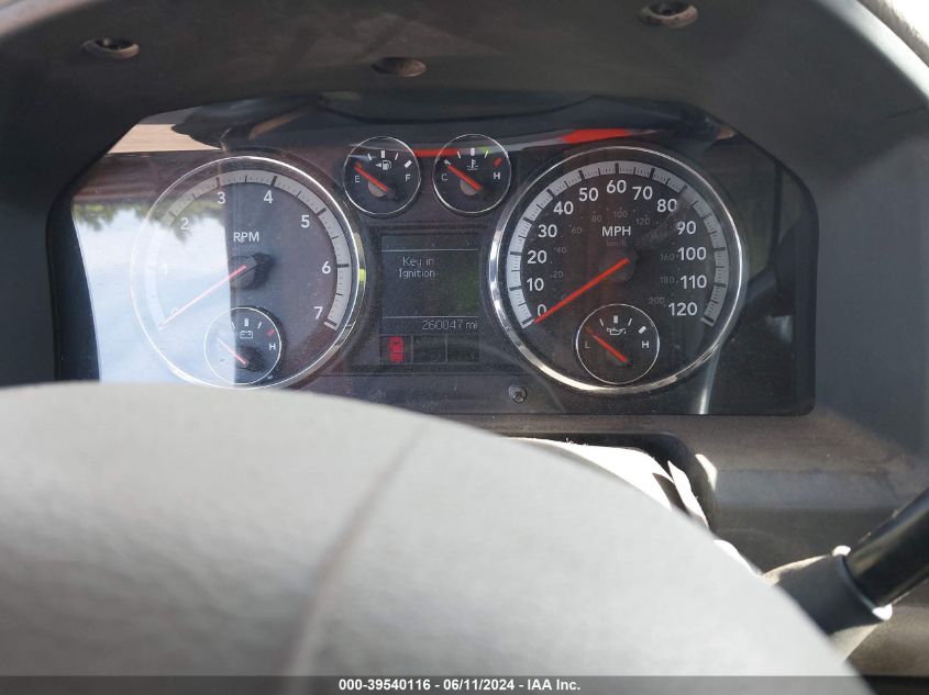 2010 Dodge Ram 1500 Slt/Sport/Trx VIN: 1D7RB1GP3AS110952 Lot: 39540116