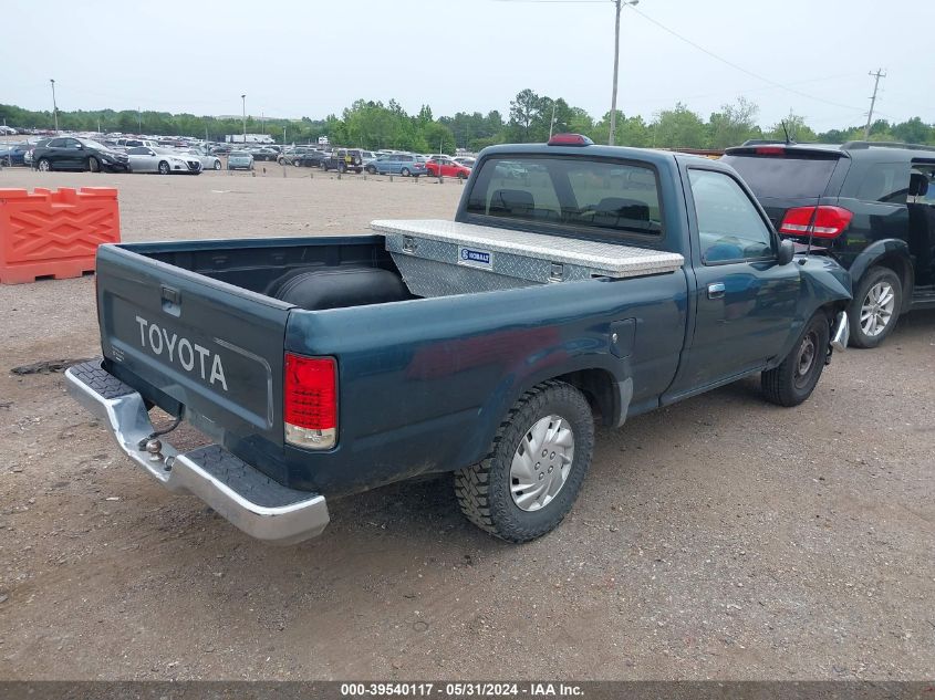 1994 Toyota Pickup 1/2 Ton Short Whlbse Dx VIN: JT4RN81P9R5191954 Lot: 39540117