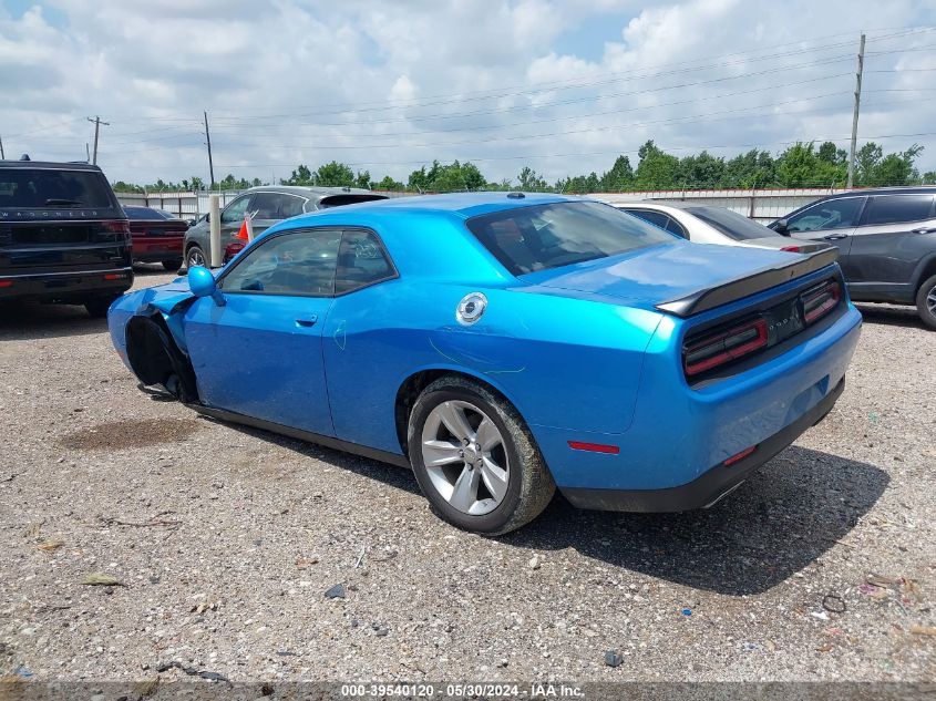 2023 Dodge Challenger Sxt VIN: 2C3CDZAG0PH602036 Lot: 39540120