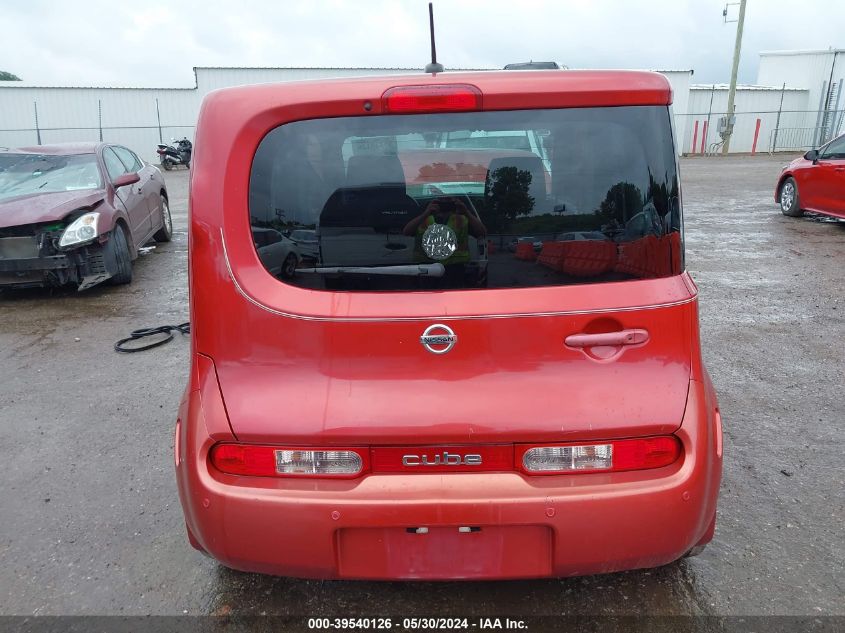 2009 Nissan Cube 1.8Sl VIN: JN8AZ28R09T125637 Lot: 39540126