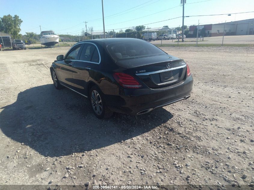 2016 Mercedes-Benz C 300 300 4Matic VIN: 55SWF4KB4GU114432 Lot: 39540141