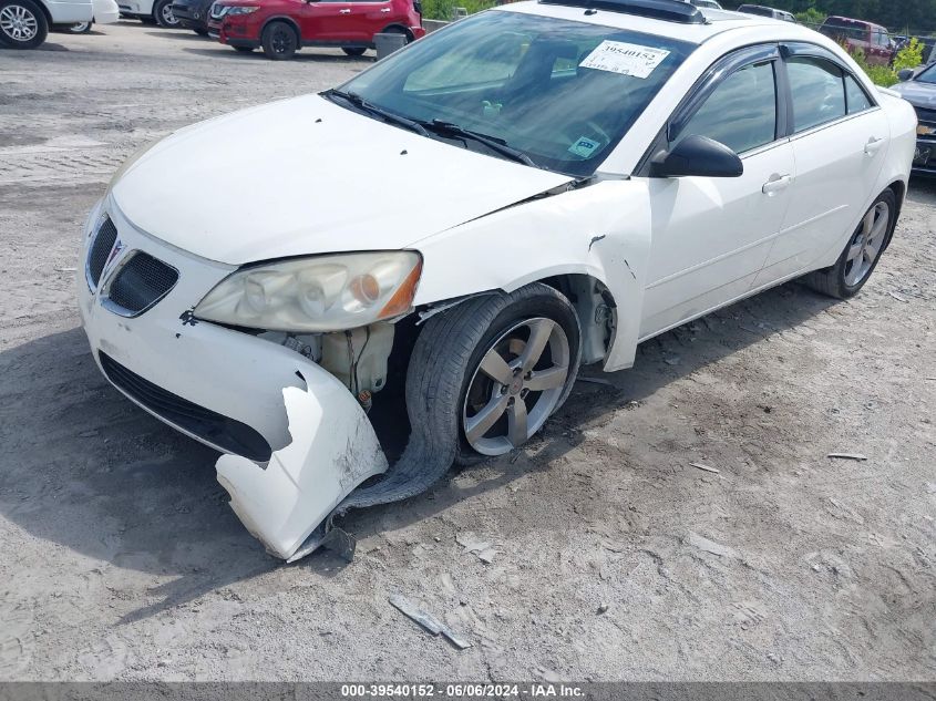 2006 Pontiac G6 Gtp VIN: 1G2ZM551X64245954 Lot: 39540152