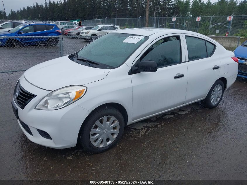 2014 Nissan Versa 1.6 S VIN: 3N1CN7AP5EL854188 Lot: 39540159