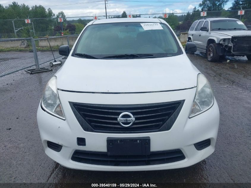 2014 Nissan Versa 1.6 S VIN: 3N1CN7AP5EL854188 Lot: 39540159