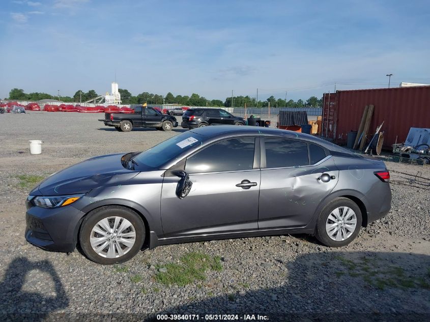 2022 Nissan Sentra S Xtronic Cvt VIN: 3N1AB8BV2NY212789 Lot: 39540171