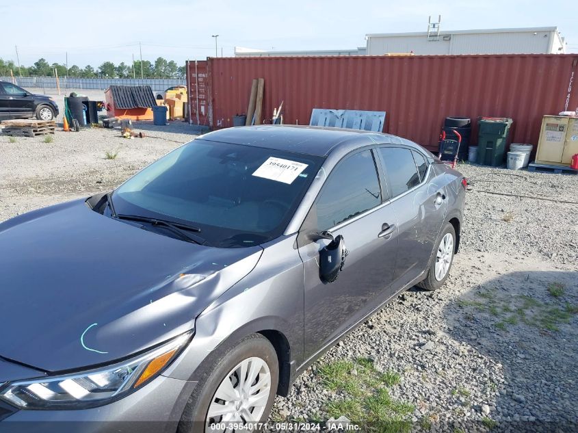 2022 Nissan Sentra S Xtronic Cvt VIN: 3N1AB8BV2NY212789 Lot: 39540171