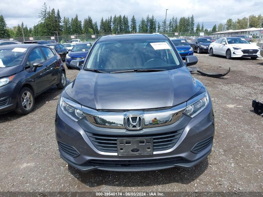 2021 Honda Hr-V Awd Lx VIN: 3CZRU6H30MM756955 Lot: 39540174