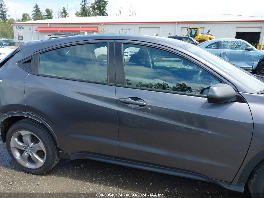 2021 Honda Hr-V Awd Lx VIN: 3CZRU6H30MM756955 Lot: 39540174