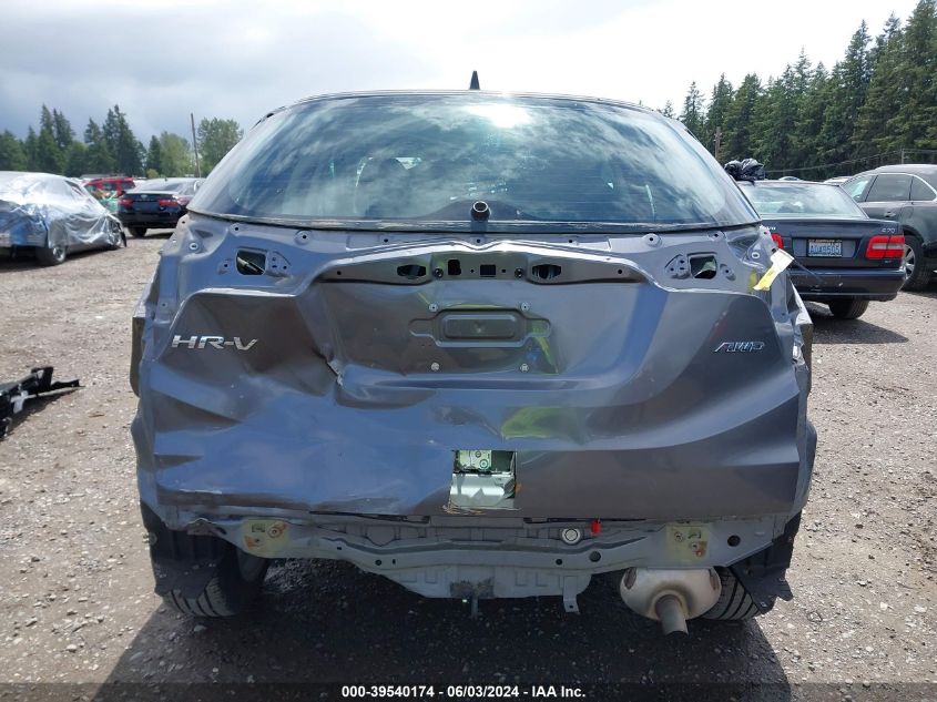 2021 Honda Hr-V Awd Lx VIN: 3CZRU6H30MM756955 Lot: 39540174