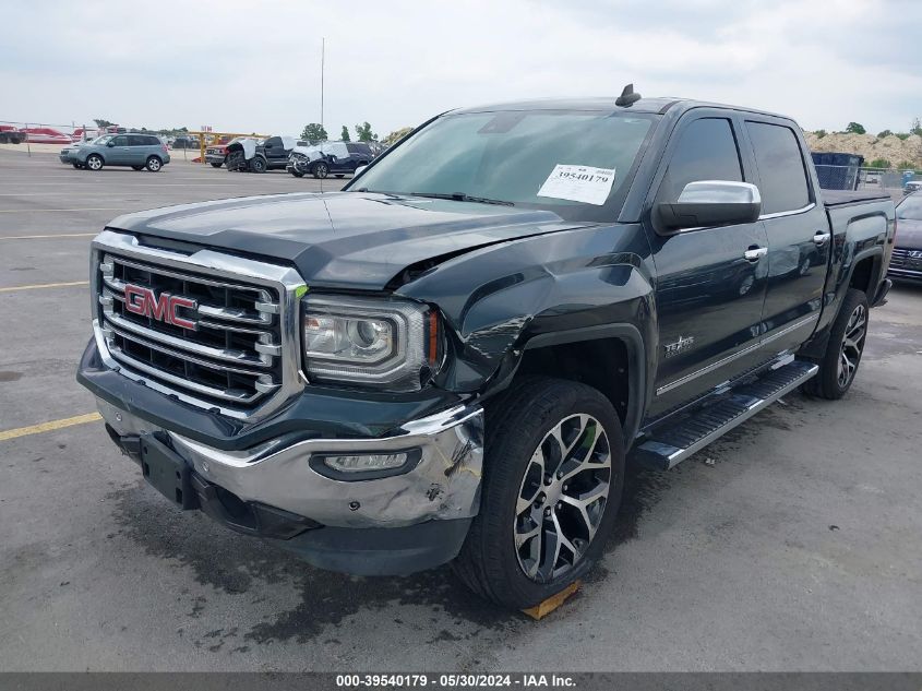 2018 GMC Sierra 1500 Slt VIN: 3GTP1NEC8JG181258 Lot: 39540179