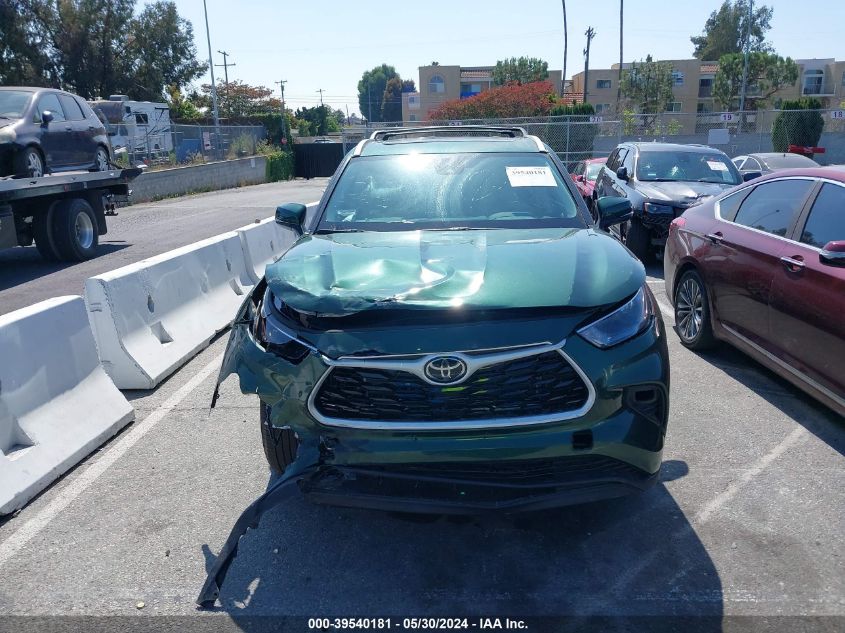 2024 Toyota Highlander Xle VIN: 5TDKDRAH3RS531371 Lot: 39540181