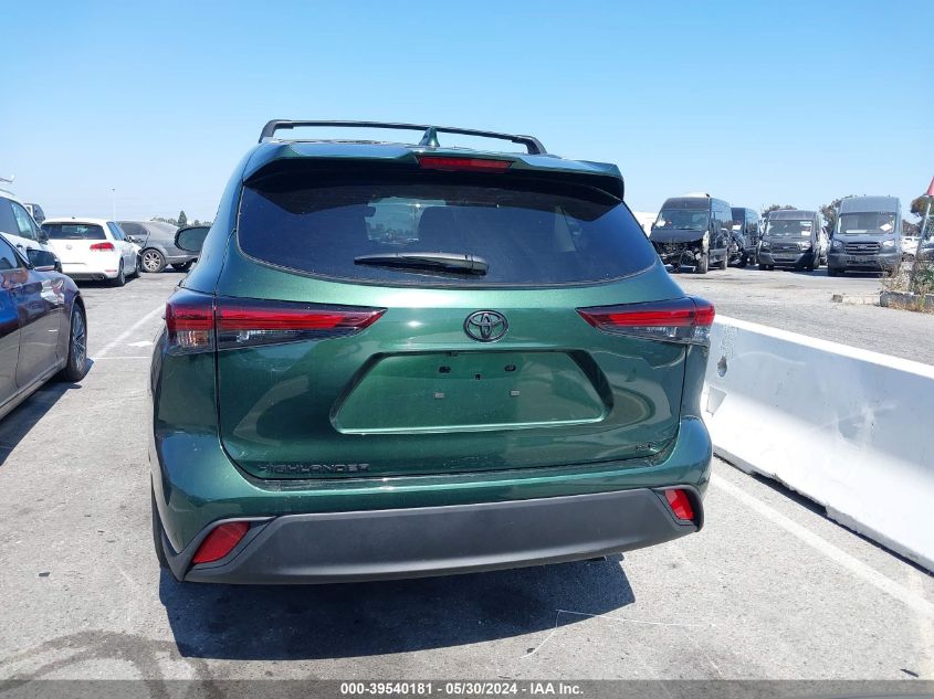 2024 Toyota Highlander Xle VIN: 5TDKDRAH3RS531371 Lot: 39540181
