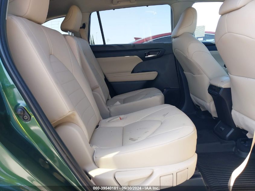 2024 Toyota Highlander Xle VIN: 5TDKDRAH3RS531371 Lot: 39540181