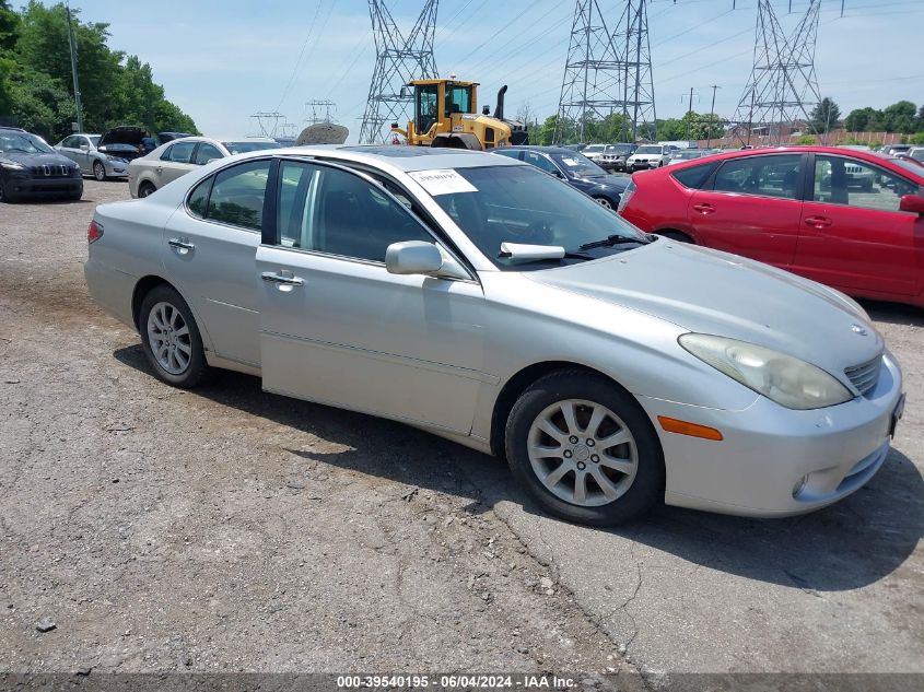 2003 Lexus Es 300 VIN: JTHBF30G630137694 Lot: 39540195