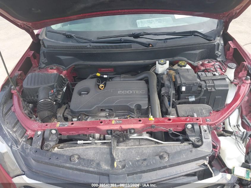 2019 Chevrolet Equinox Lt VIN: 2GNAXUEV4K6221002 Lot: 39540201