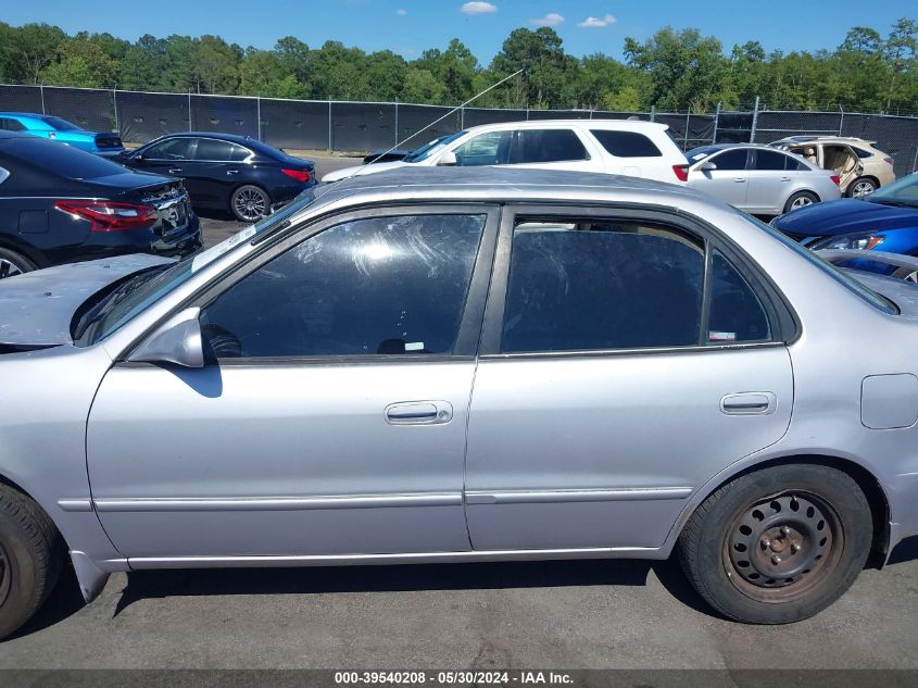 1999 Toyota Corolla Le VIN: 2T1BR12E9XC181323 Lot: 39540208