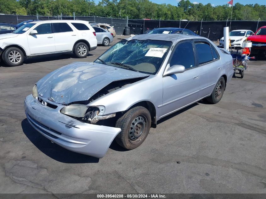 1999 Toyota Corolla Le VIN: 2T1BR12E9XC181323 Lot: 39540208