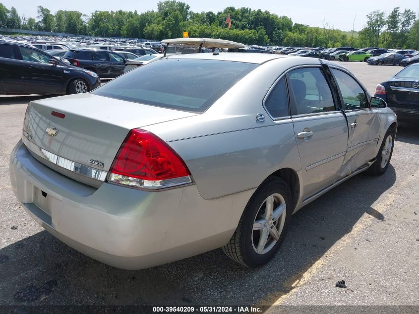 2008 Chevrolet Impala Lt VIN: 2G1WT58K481306499 Lot: 39540209