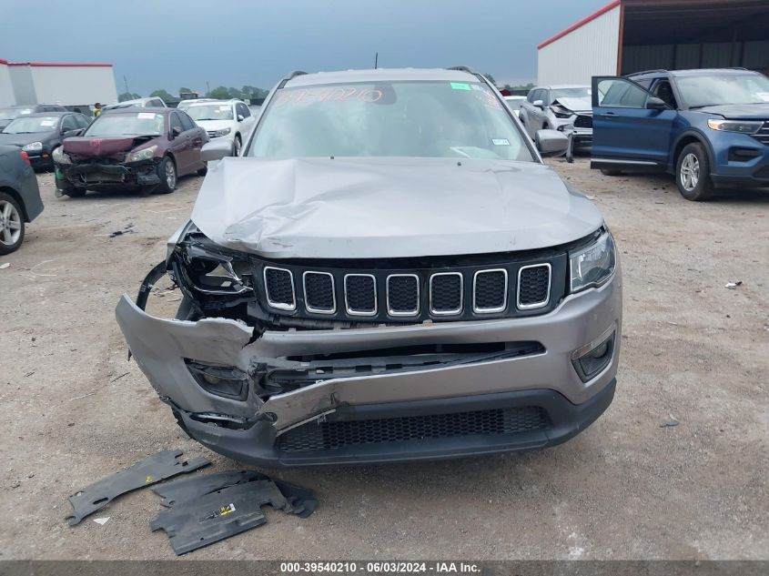 2018 Jeep Compass Latitude Fwd VIN: 3C4NJCBB4JT226307 Lot: 39540210