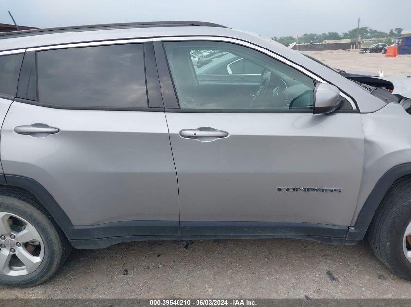 2018 Jeep Compass Latitude Fwd VIN: 3C4NJCBB4JT226307 Lot: 39540210