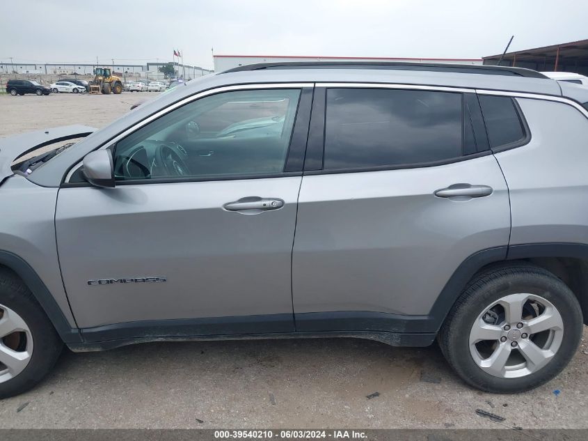 2018 Jeep Compass Latitude Fwd VIN: 3C4NJCBB4JT226307 Lot: 39540210