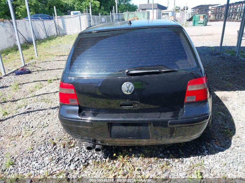 2000 Volkswagen Golf Gls VIN: WVWGC21J3YW350966 Lot: 39540213