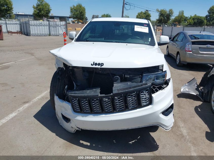 2018 Jeep Grand Cherokee Altitude 4X2 VIN: 1C4RJEAG5JC437778 Lot: 39540215